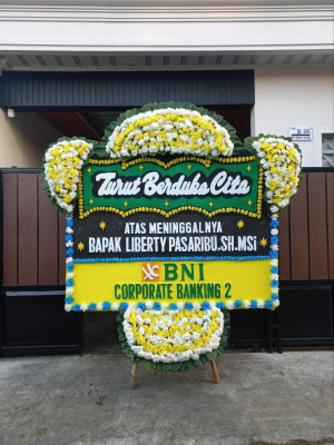 Papan Bunga Duka di Kuanino